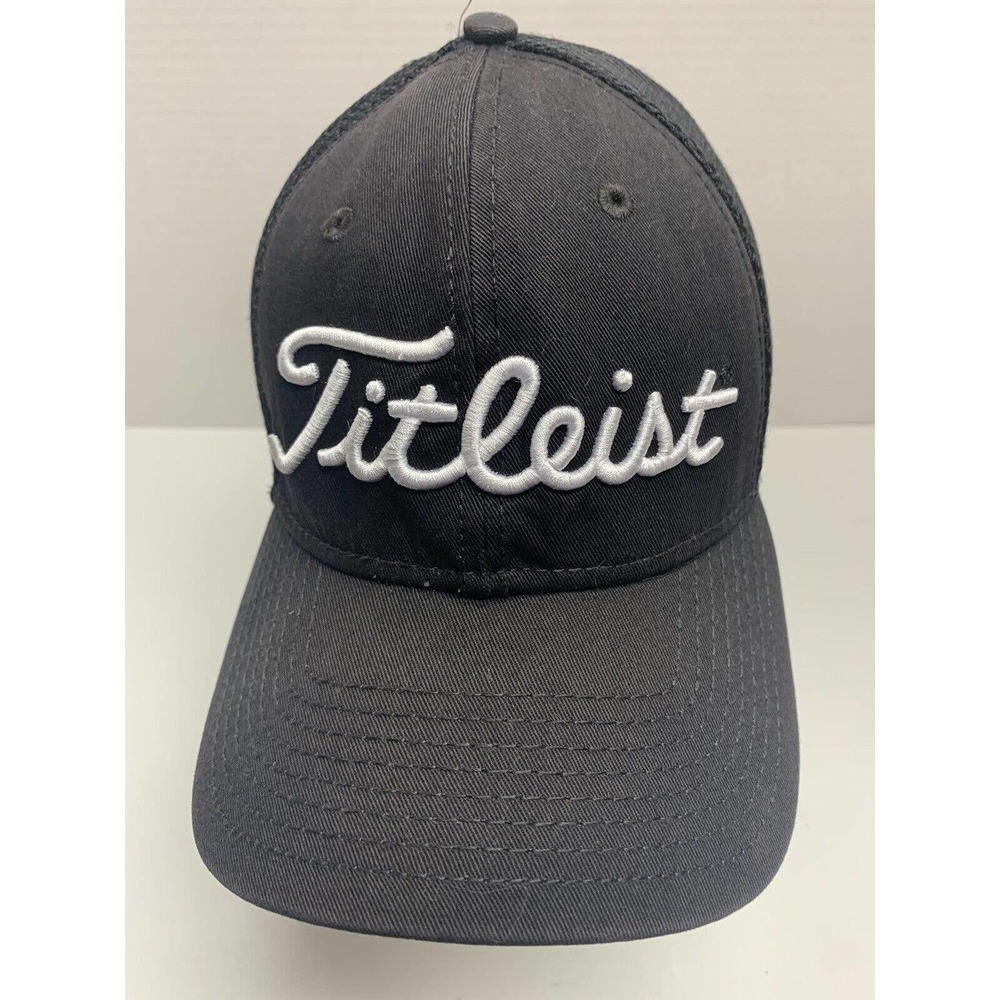 Titleist Foot Joy by New Era Men’s Pro V 1 Golf Cap Hat Black Medium/Large - Picture 3 of 8